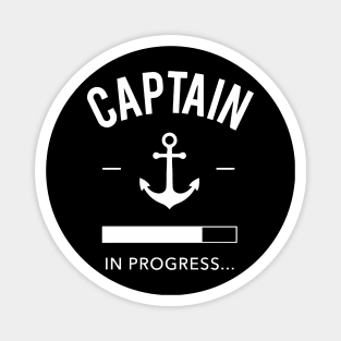 Captain in Progress Magnet